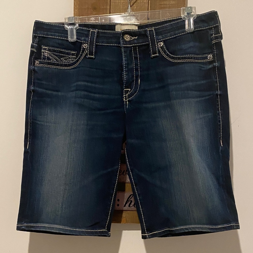 Big Star Dark Blue Jean Shorts